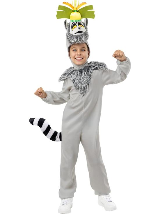 Disfraz de Madagascar Rey Julien para niño