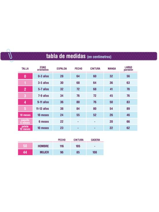 Fato de adulto económico Madrid tamanho 50.
