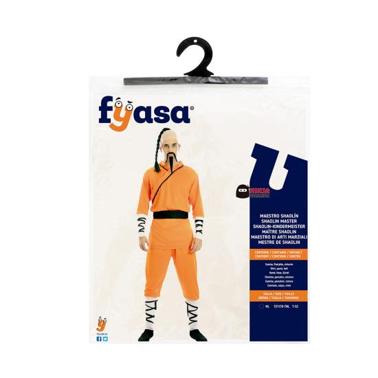 Fantasia de Mestre Shaolin para Homens Fantasia de Mestre Shaolin para Homens