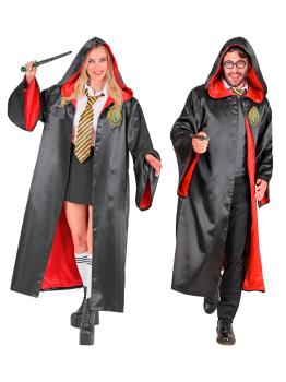 Fantasia de bruxo de Harry Potter para adultos, casaco com capuz unissex