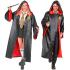 Fantasia de bruxo de Harry Potter para adultos, casaco com capuz unissex