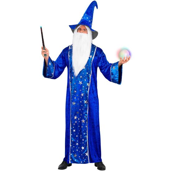 Fantasia de Mago Fantástico para Adultos