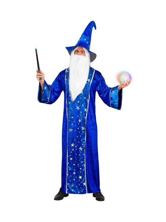 Fantasia de Mago Fantástico para Adultos