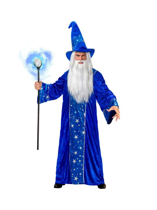 Fantasia de Mago Fantástico para Adultos