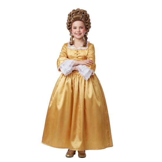Fantasia de cortesã de Maria Antonieta para crianças