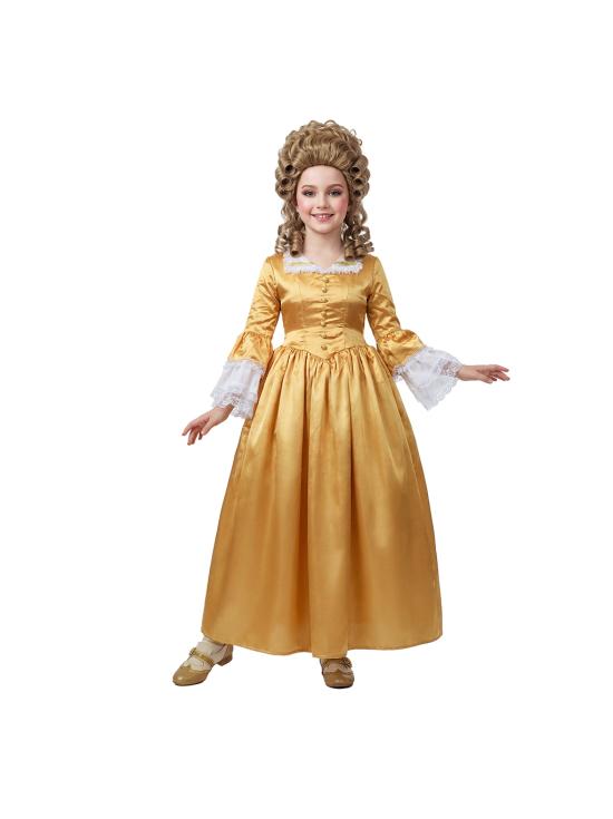 Fantasia de cortesã de Maria Antonieta para crianças