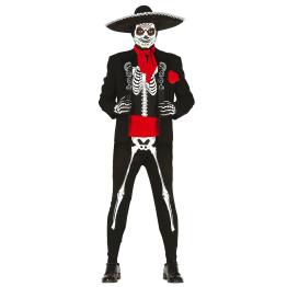 Fato de esqueleto Mariachi para menino