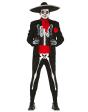 Fato de esqueleto Mariachi para menino