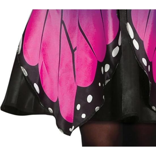 Fantasia feminina de borboleta maravilhosa