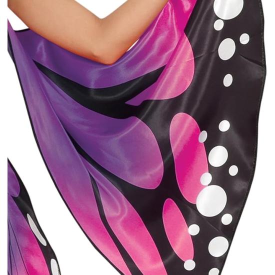 Fantasia feminina de borboleta maravilhosa