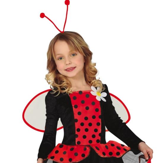 Fato de asas de joaninha para menina Fato de asas de joaninha para menina