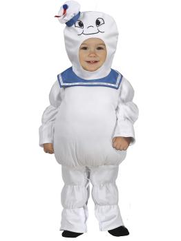 Fato de Marshmallow dos Caça-Fantasmas para bebé