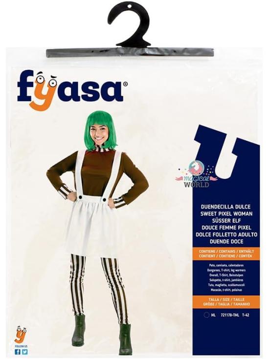 Fantasia de Oompa Loompa para Mulheres