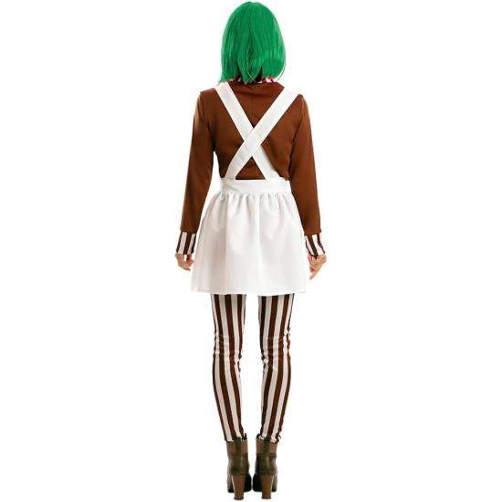 Fantasia de Oompa Loompa para Mulheres