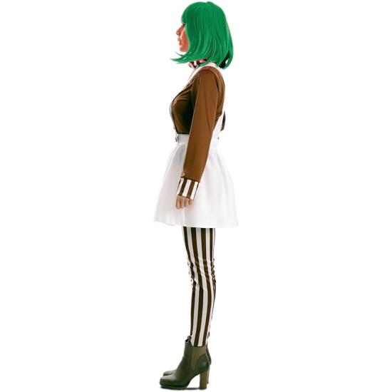 Fantasia de Oompa Loompa para Mulheres