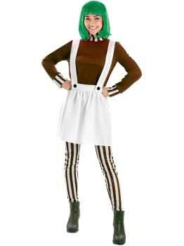 Fantasia de Oompa Loompa para Mulheres