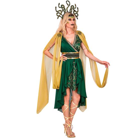 Fantasia de Medusa Grega para Adultos