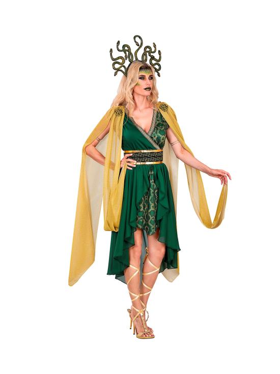 Fantasia de Medusa Grega para Adultos