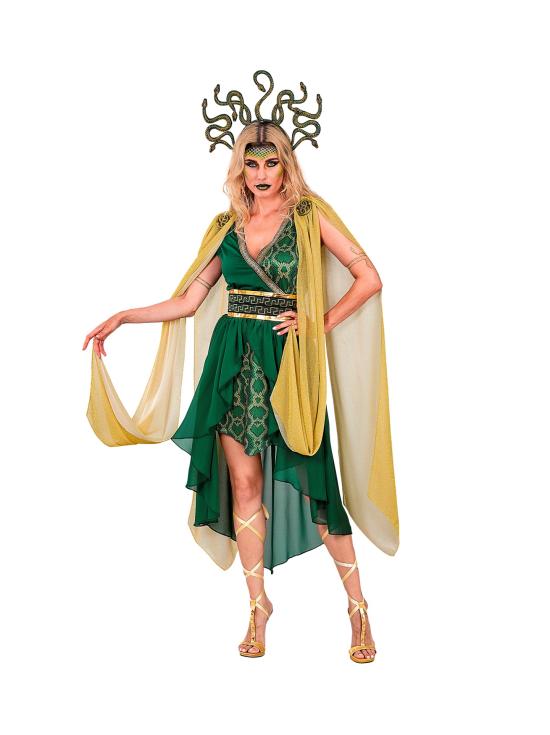 Fantasia de Medusa Grega para Adultos