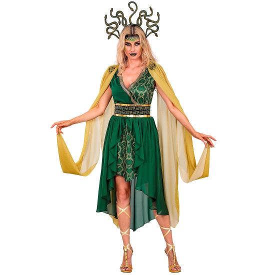 Fantasia de Medusa Grega para Adultos