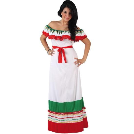 Fato de Mexicana alegre para adulto Fato de Mexicana alegre para adulto