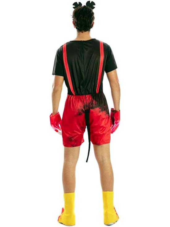 Fantasia de zumbi do Mickey Mouse para homens tamanho ML