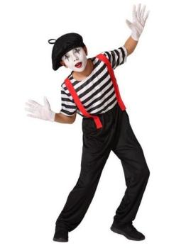 Fantasia Mime tamanho infantil