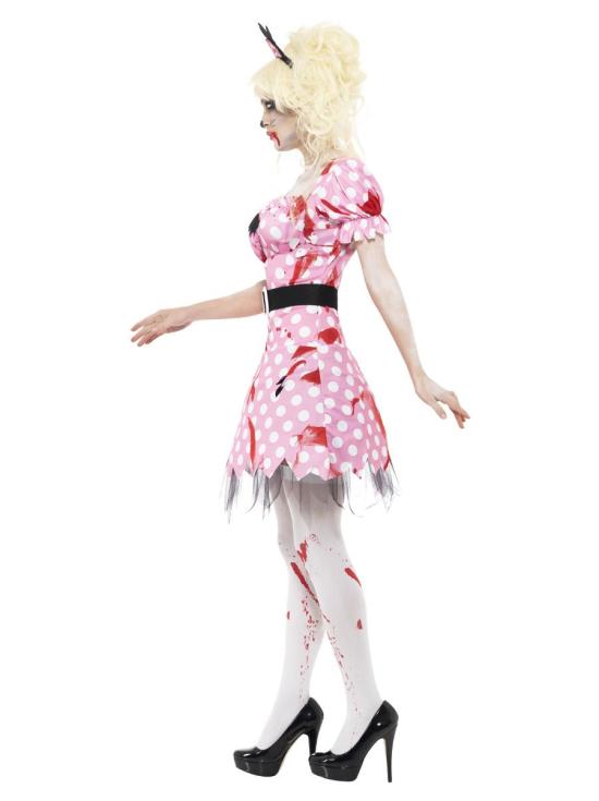 Fato de zumbi Minnie para menina
