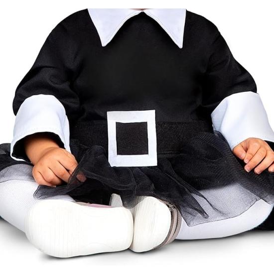 Fantasia de bebê Wednesday Addams