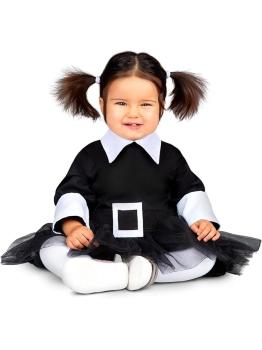 Fantasia de bebê Wednesday Addams