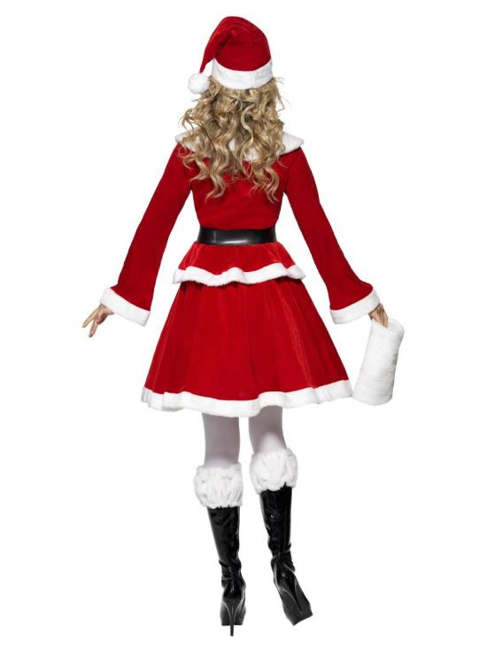 Fato de Miss Santa para adulto