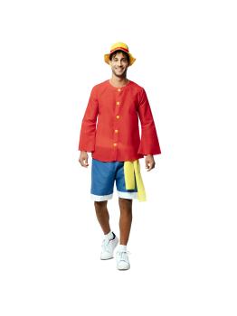 Fantasia de Monkey D. Luffy para homem