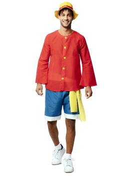 Fantasia de Monkey D. Luffy para homem