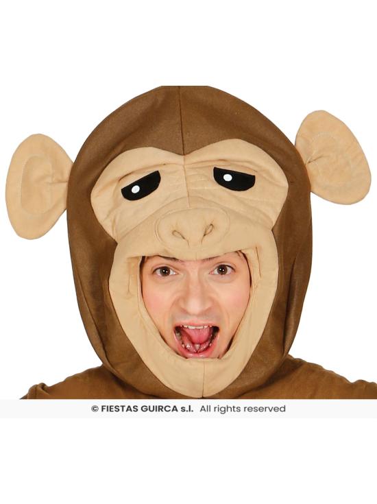 Fantasia engraçada de macaco para adultos
