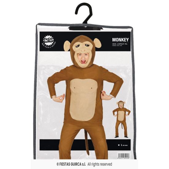 Fantasia engraçada de macaco para adultos