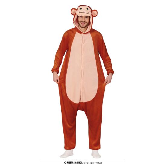Fantasia de macaco de pelúcia unissex