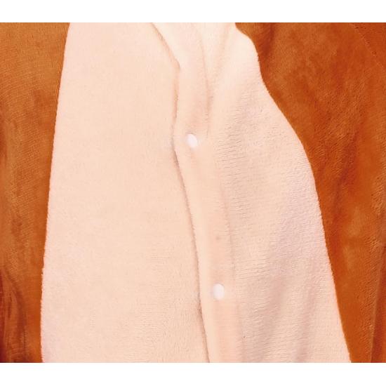 Pijama fantasia de macaco para crianças de 5 a 6 anos.