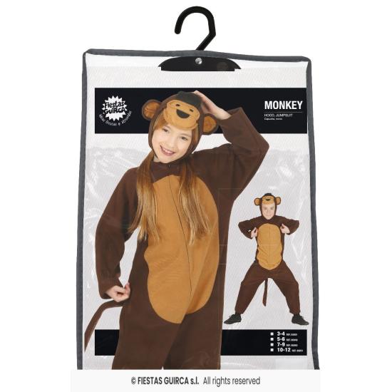 Fantasia de macaco da selva tamanho infantil Fantasia de macaco da selva tamanho infantil
