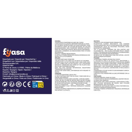 Fantasia de Monstro Costura Azul para Bebês