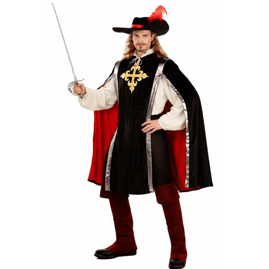 Fantasia de Mosqueteiro para Homens Adultos