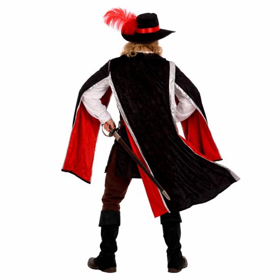 Fantasia de Mosqueteiro para Homens Adultos