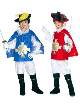 Diversos modelos de fantasia de mosqueteiro 2 para crianças