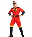 Fantasia do Flash, o Incrível, para homens adultos