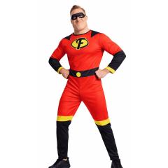 Fantasia do Flash, o Incrível, para homens adultos