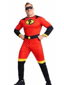 Fantasia do Flash, o Incrível, para homens adultos