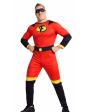 Fantasia do Flash, o Incrível, para homens adultos
