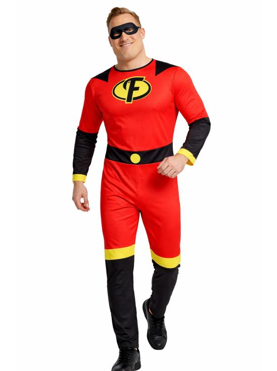 Fantasia do Flash, o Incrível, para homens adultos