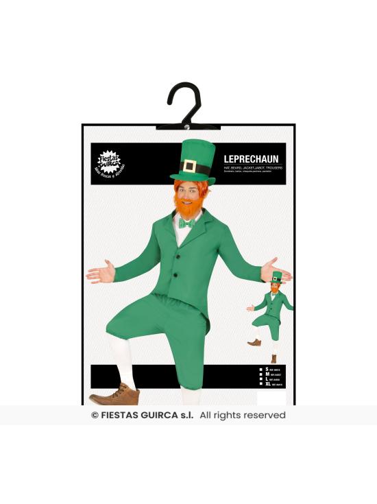 Fantasia de Sr. Leprechaun para homem