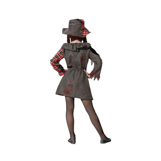 Fantasia de boneca vodu para menina