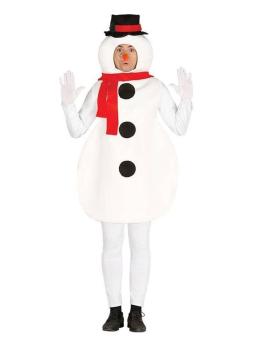 Fato de boneco de neve econômico tamanho L